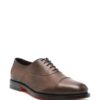 Santoni  leather oxford shoes