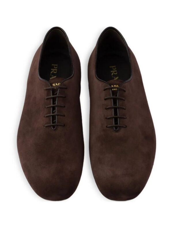 Prada  suede Oxford shoes