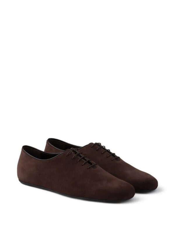Prada  suede Oxford shoes