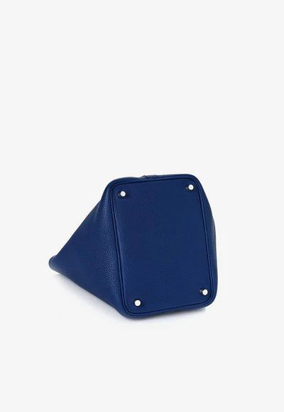 3661c9cc987f7513456c9072565742b2_400x_238eaa34-6f89-41b2-b159-c5ebb43f7fbc.jpg Hermès Picotin Lock 18 in Bleu Saphir Taurillon Clemence with Palladium Hardware bag