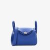 45109722f0f6880c1ba32ebd36d30632_400x_f5a53ac5-0a90-4a63-a382-39a6ac5e995f.jpg Hermès Mini Lindy 20 in Bleu Electrique Taurillon Clemence with Palladium Hardware bag