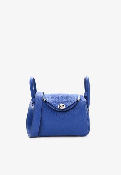 45109722f0f6880c1ba32ebd36d30632_400x_f5a53ac5-0a90-4a63-a382-39a6ac5e995f.jpg Hermès Mini Lindy 20 in Bleu Electrique Taurillon Clemence with Palladium Hardware bag
