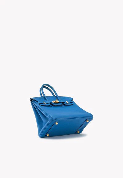 56-HermeCC80s-Birkin-25-Togo-Bleu-Zanzibar-7SELECT-ALEX_0_400x_2fa8749b-d354-41b5-8434-cd5cbd6337aa.jpg Hermès Birkin 25 Top Handle Bag in Bleu Zanzibar Togo with Gold Hardware bag