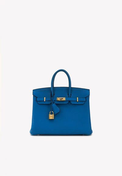 56-Hermes-Birkin-25-Togo-Bleu-Zanzibar-1_400x_e57e3cbf-b6c0-4ce8-a50b-aacc9d1c5e74.jpg Hermès Birkin 25 Top Handle Bag in Bleu Zanzibar Togo with Gold Hardware bag