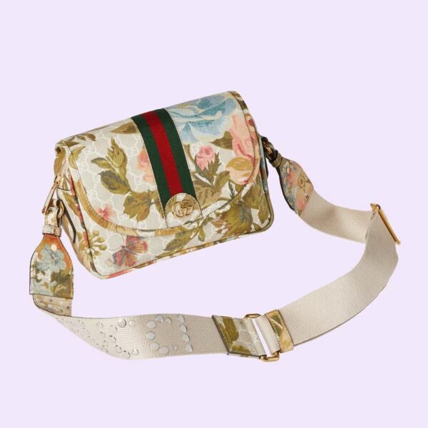 Gucci Ophidia GG Flora mini shoulder bag