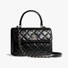 Chanel Flap Bag with Top Handle bag
