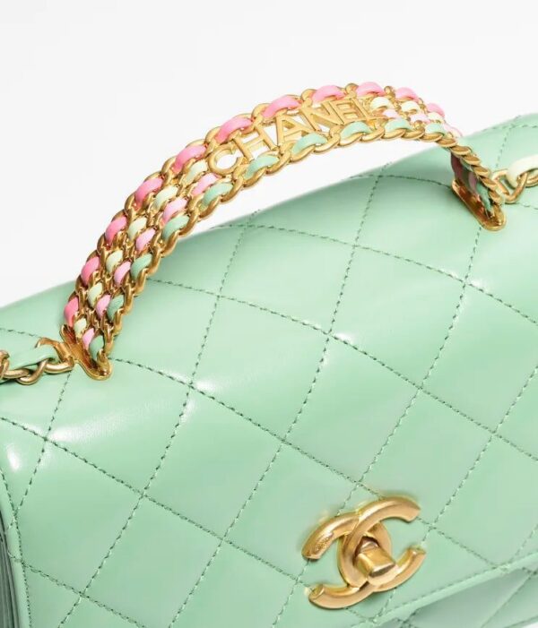 Chanel Mini Flap Bag with Top Handle bag