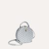 ALTOBCPMLTY70CL70P_1_trois_quarts_343e.jpg Goyard The Alto Hatbox Trunk Bag - Silver Limited Edition