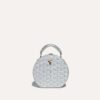 ALTOBCPMLTY70CL70P_2_face_b532.jpg Goyard The Alto Hatbox Trunk Bag - Silver Limited Edition
