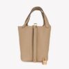Hermès Picotin Lock 18 Tote Bag in Trench Clemence with Gold Hardware bag