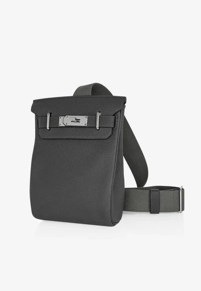 Hermès Hac A Dos PM Backpack in Vert de Gris Togo with Palladium Hardware bag