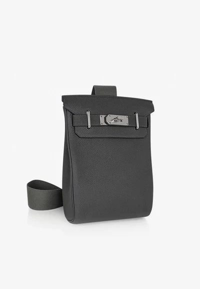 Hermès Hac A Dos PM Backpack in Vert de Gris Togo with Palladium Hardware bag