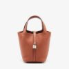 Hermès Picotin Lock 18 Bag in Cuivre Clemence with Palladium Hardware bag