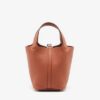 Hermès Picotin Lock 18 Bag in Cuivre Clemence with Palladium Hardware bag
