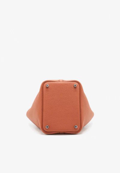 Hermès Picotin Lock 18 Bag in Cuivre Clemence with Palladium Hardware bag