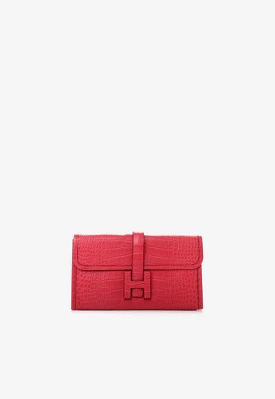 Hermes7_400x_2ef6a6c7-1ac8-47d9-9e64-d43a35a1d501.jpg Hermès Jige Duo Clutch in Framboise Matte Alligator bag