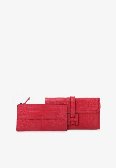 Hermes8_400x_60f763c5-b9b0-4374-badf-3d1f732b1ca0.jpg Hermès Jige Duo Clutch in Framboise Matte Alligator bag