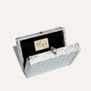 MINA01PMLTY70CL70P_3_dos_fbb1.jpg Goyard Minaudière Trunk Bag - Silver Limited Edition