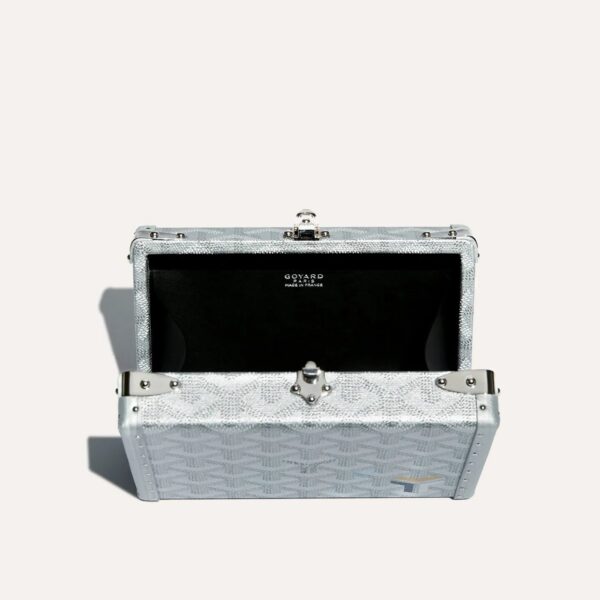 MINA01PMLTY70CL70P_4_plongee_bdd1.jpg Goyard Minaudière Trunk Bag - Silver Limited Edition