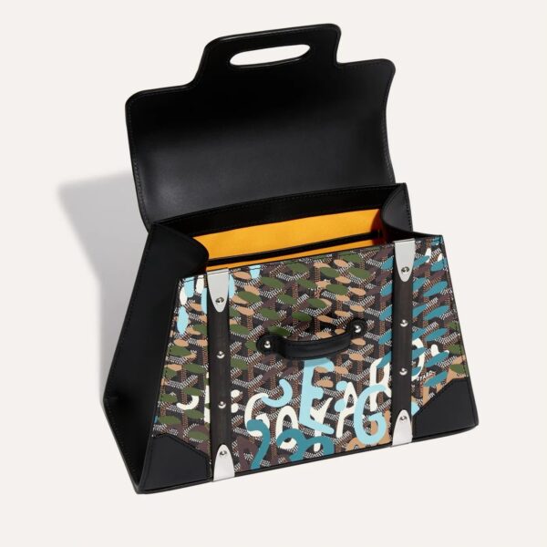 Goyard Saïgon Structuré PM Bag Lettres Camouflage