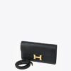 Hermès Constance To Go Wallet in Black Epsom with Gold Hardware bag