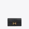 Hermès Constance To Go Wallet in Black Epsom with Gold Hardware bag