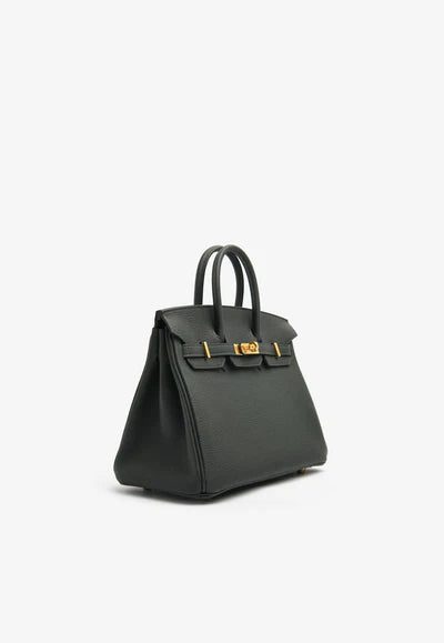 THB_2445_400x_a2187b2f-a44b-43ae-abdf-c31e99199d9e.jpg Hermès Birkin 25 in Vert Fonce Togo with Gold Hardware bag
