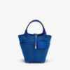 hkmrkt-cf6fs-t3-01_400x_86279bd3-90b9-45c7-a72b-be68325d35b9.jpg Hermès Picotin Cargo 18 in Bleu Royal Toile and Bleu Egee Swift with Palladium Hardware bag
