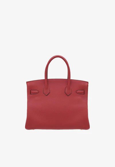 msbk2811806_2_400x_53ffae08-ef74-41b6-b0c0-bf605eb5fd90.jpg Hermès Birkin 30 in Rouge Grenat Togo Leather with Gold Hardware bag