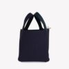 Hermès Picotin Lock 18 Tote in Vert Cypress, Blue Nuit and Black Clemence with Gold Hardware bag
